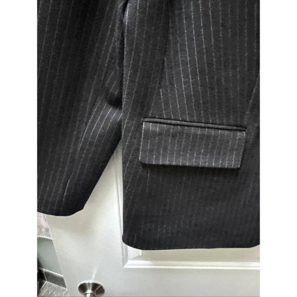 NWT Calvin Klein Blazer‎ Women's Plus 16W Black Pinstripes - Picture 6 of 16